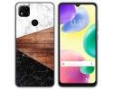 Funda Silicona compatible con Xiaomi Redmi 10A diseño Mármol 11 Dibujos