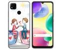Funda Silicona compatible con Xiaomi Redmi 10A diseño Café Dibujos