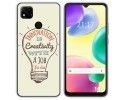 Funda Silicona compatible con Xiaomi Redmi 10A diseño Creativity Dibujos