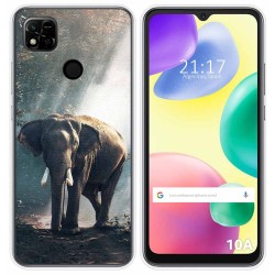 Funda Silicona para Xiaomi Redmi 10A diseño Elefante Dibujos
