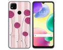Funda Silicona compatible con Xiaomi Redmi 10A diseño Flores Vintage Dibujos