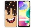 Funda Silicona compatible con Xiaomi Redmi 10A diseño Helado Chocolate Dibujos