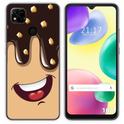 Funda Silicona para Xiaomi Redmi 10A diseño Helado Chocolate Dibujos