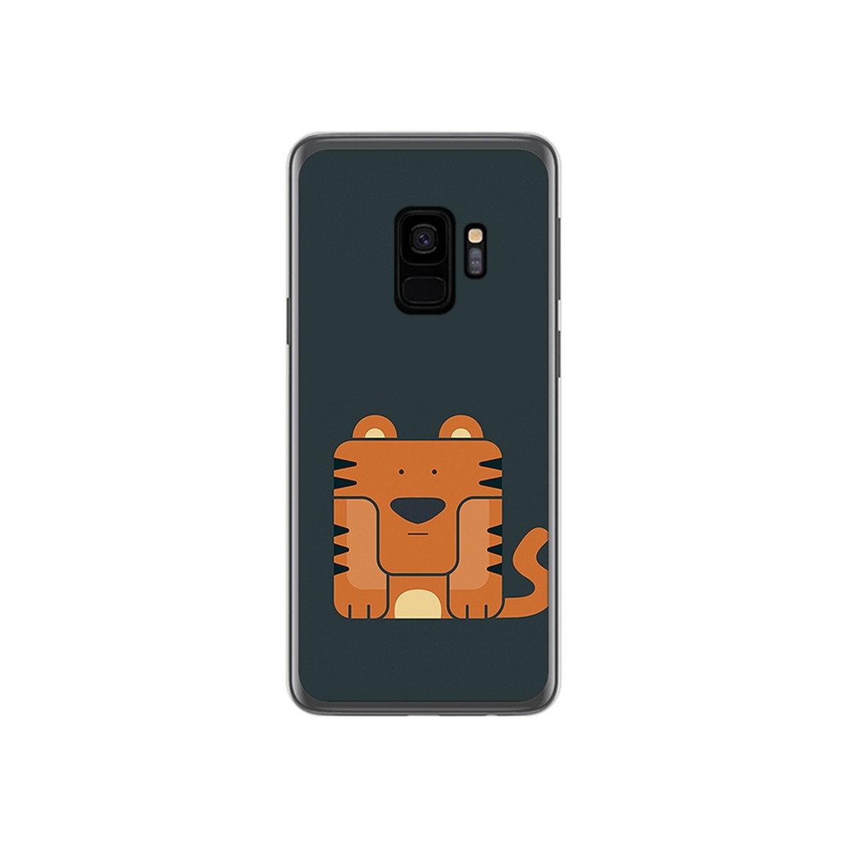 Funda Gel Tpu para Samsung Galaxy S9 Diseño Tigre Dibujos