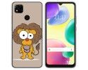 Funda Silicona compatible con Xiaomi Redmi 10A diseño Leon Dibujos