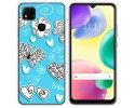 Funda Silicona compatible con Xiaomi Redmi 10A diseño Mariposas Dibujos