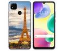 Funda Silicona compatible con Xiaomi Redmi 10A diseño Paris Dibujos