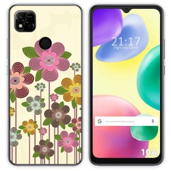 Funda Silicona compatible con Xiaomi Redmi 10A diseño Primavera En Flor Dibujos