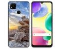 Funda Silicona compatible con Xiaomi Redmi 10A diseño Sunset Dibujos