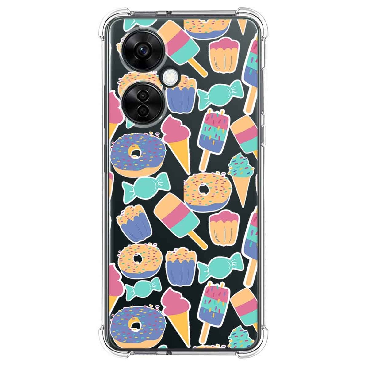 Funda Silicona Antigolpes para Oneplus Nord CE 3 Lite 5G diseño Dulces 02 Dibujos