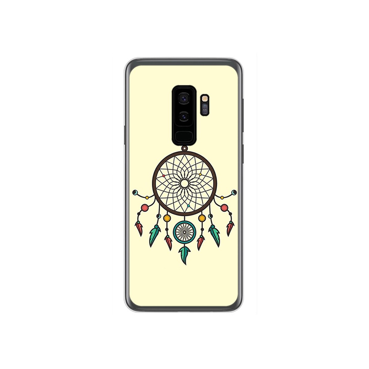 Funda Gel Tpu para Samsung Galaxy S9 Plus Diseño Atrapasueños Dibujos