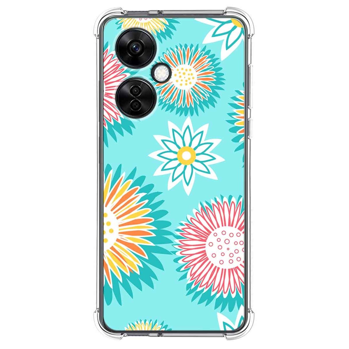 Funda Silicona Antigolpes para Oneplus Nord CE 3 Lite 5G diseño Flores 05 Dibujos