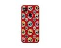 Funda Silicona Líquida Roja compatible con Xiaomi Redmi 10A diseño Catrina Dibujos