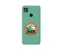 Funda Silicona Líquida Verde compatible con Xiaomi Redmi 10A diseño Adventure Dibujos