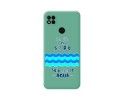 Funda Silicona Líquida Verde compatible con Xiaomi Redmi 10A diseño Agua Dibujos