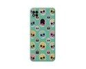 Funda Silicona Líquida Verde compatible con Xiaomi Redmi 10A diseño Catrina Dibujos