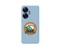 Funda Silicona Líquida Azul para Realme C55 diseño Adventure Dibujos