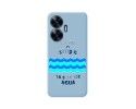 Funda Silicona Líquida Azul para Realme C55 diseño Agua Dibujos
