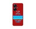 Funda Silicona Líquida Roja para Realme C55 diseño Agua Dibujos