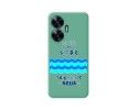 Funda Silicona Líquida Verde para Realme C55 diseño Agua Dibujos