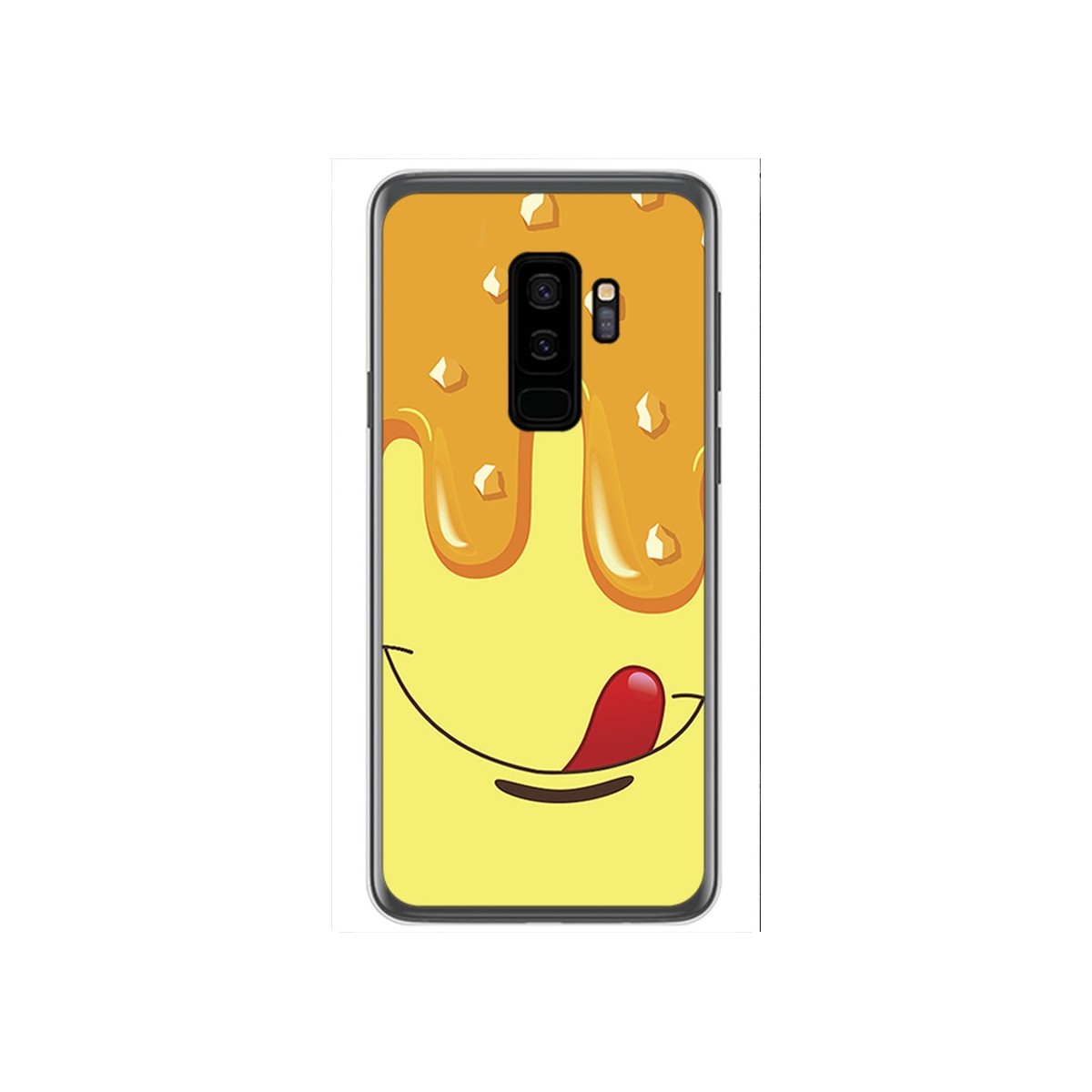 Funda Gel Tpu para Samsung Galaxy S9 Plus Diseño Helado Vainilla Dibujos