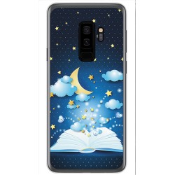 Funda Gel Tpu para Samsung Galaxy S9 Plus Diseño Libro Cuentos Dibujos