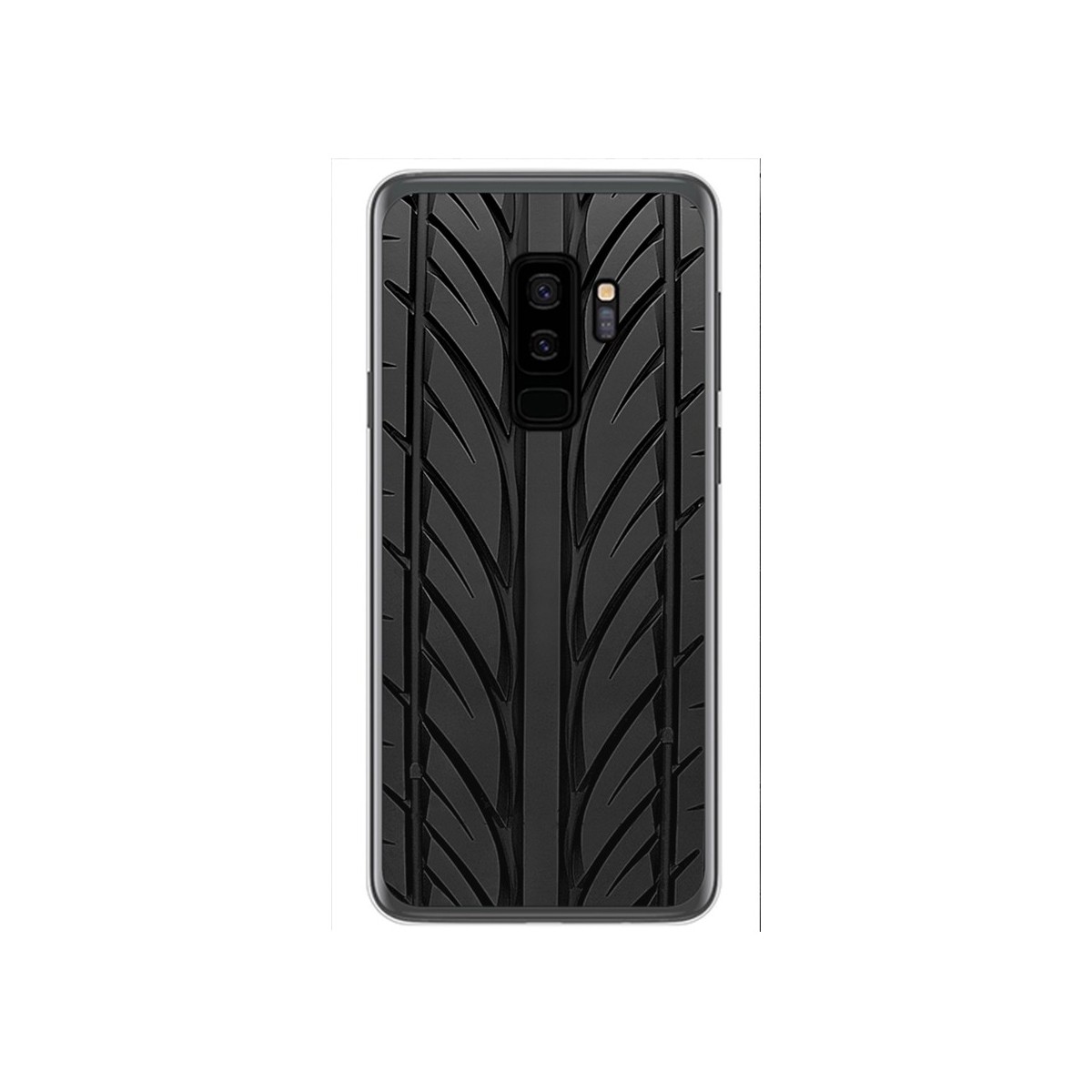 Funda Gel Tpu para Samsung Galaxy S9 Plus Diseño Neumatico Dibujos