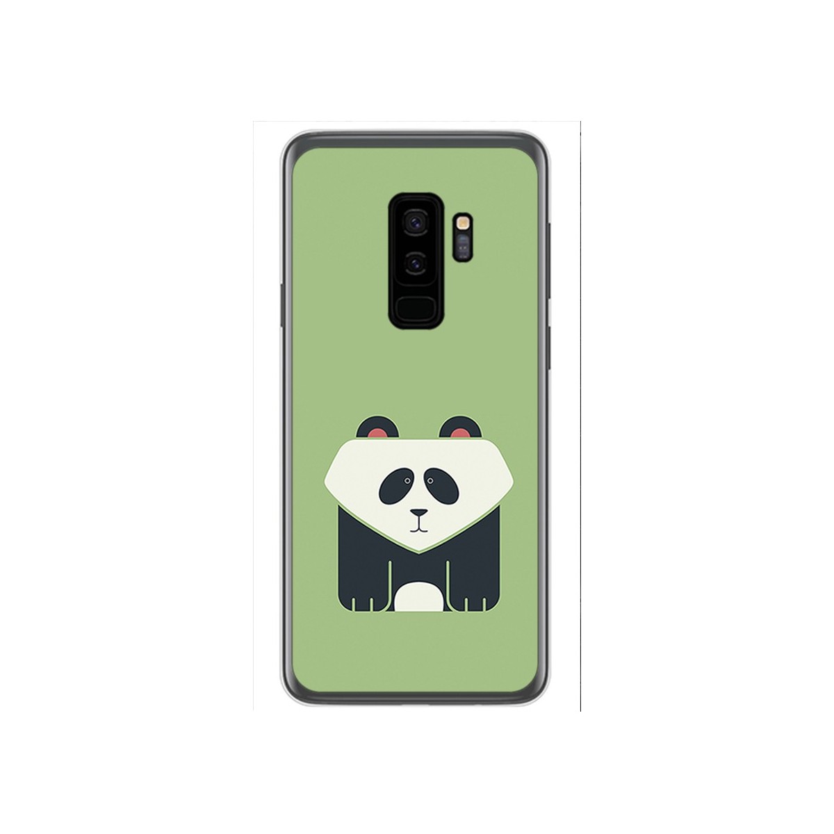 Funda Gel Tpu para Samsung Galaxy S9 Plus Diseño Panda Dibujos