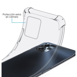 Funda Silicona Antigolpes Transparente para Motorola Moto G13 2