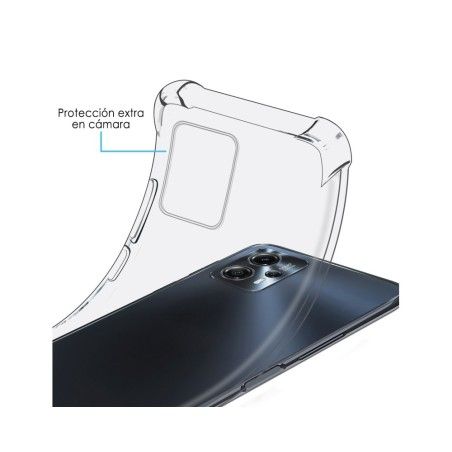 Funda Silicona Antigolpes Transparente para Motorola Moto G13