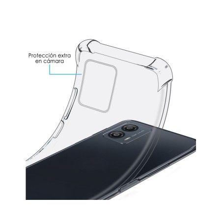 Funda Silicona Antigolpes Transparente para Motorola Moto G53 5G