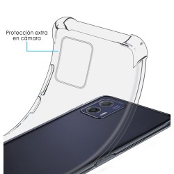 Funda Silicona Antigolpes Transparente para Motorola Moto G73 5G 2