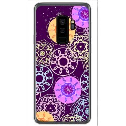 Funda Gel Tpu para Samsung Galaxy S9 Plus Diseño Radial Dibujos