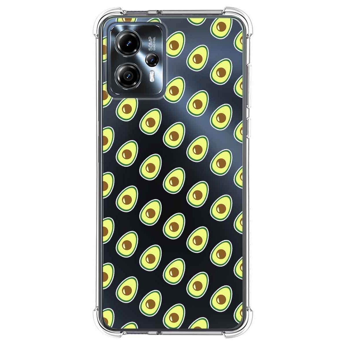 Funda Silicona Antigolpes para Motorola Moto G13 diseño Aguacate Dibujos