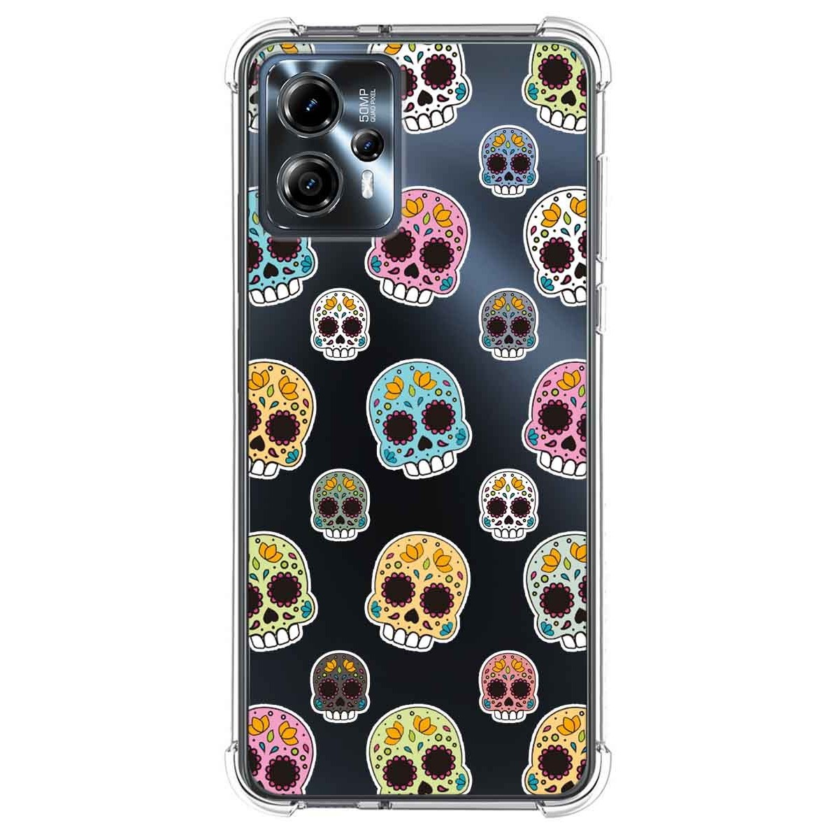 Funda Silicona Antigolpes para Motorola Moto G13 diseño Catrina Dibujos