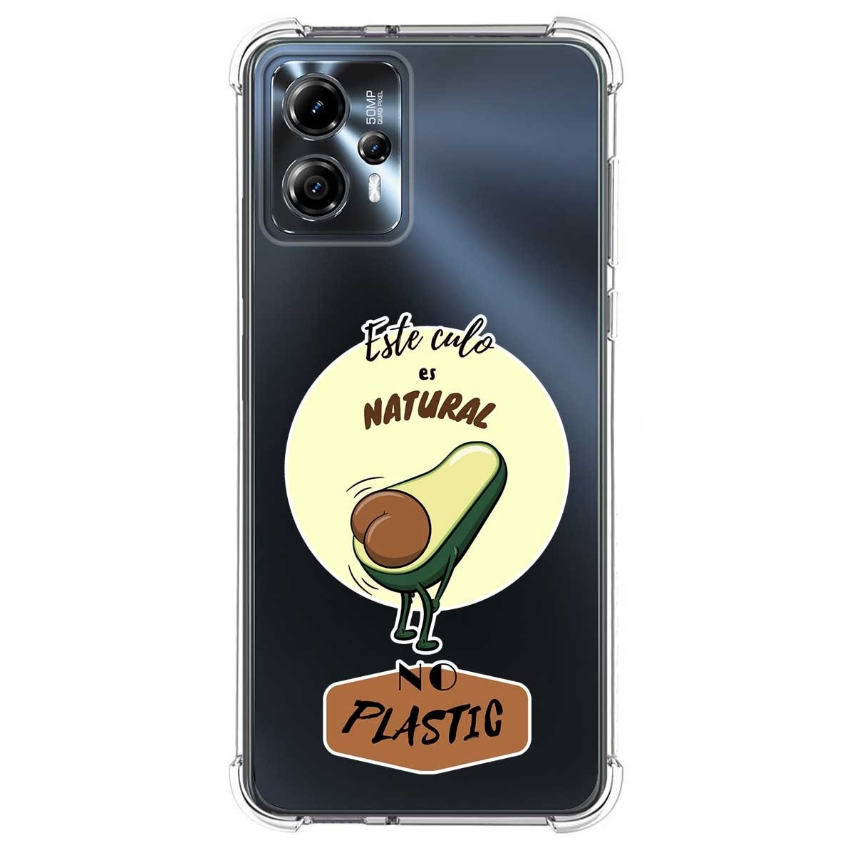 Funda Silicona Antigolpes para Motorola Moto G13 diseño Culo Natural Dibujos