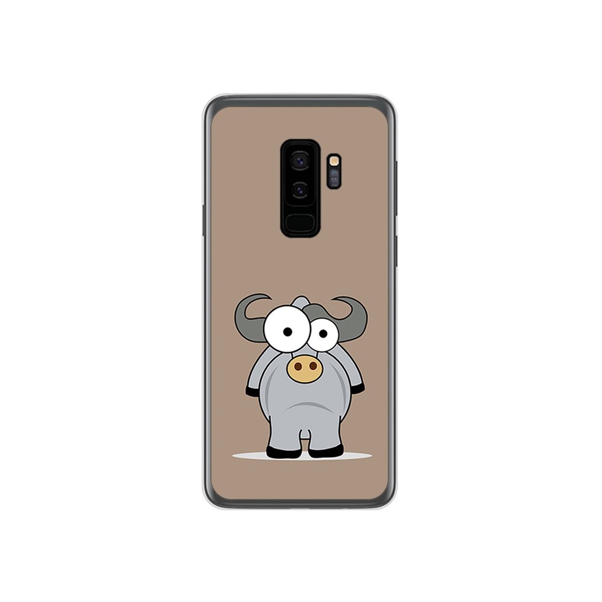 Funda Gel Tpu para Samsung Galaxy S9 Plus Diseño Toro Dibujos