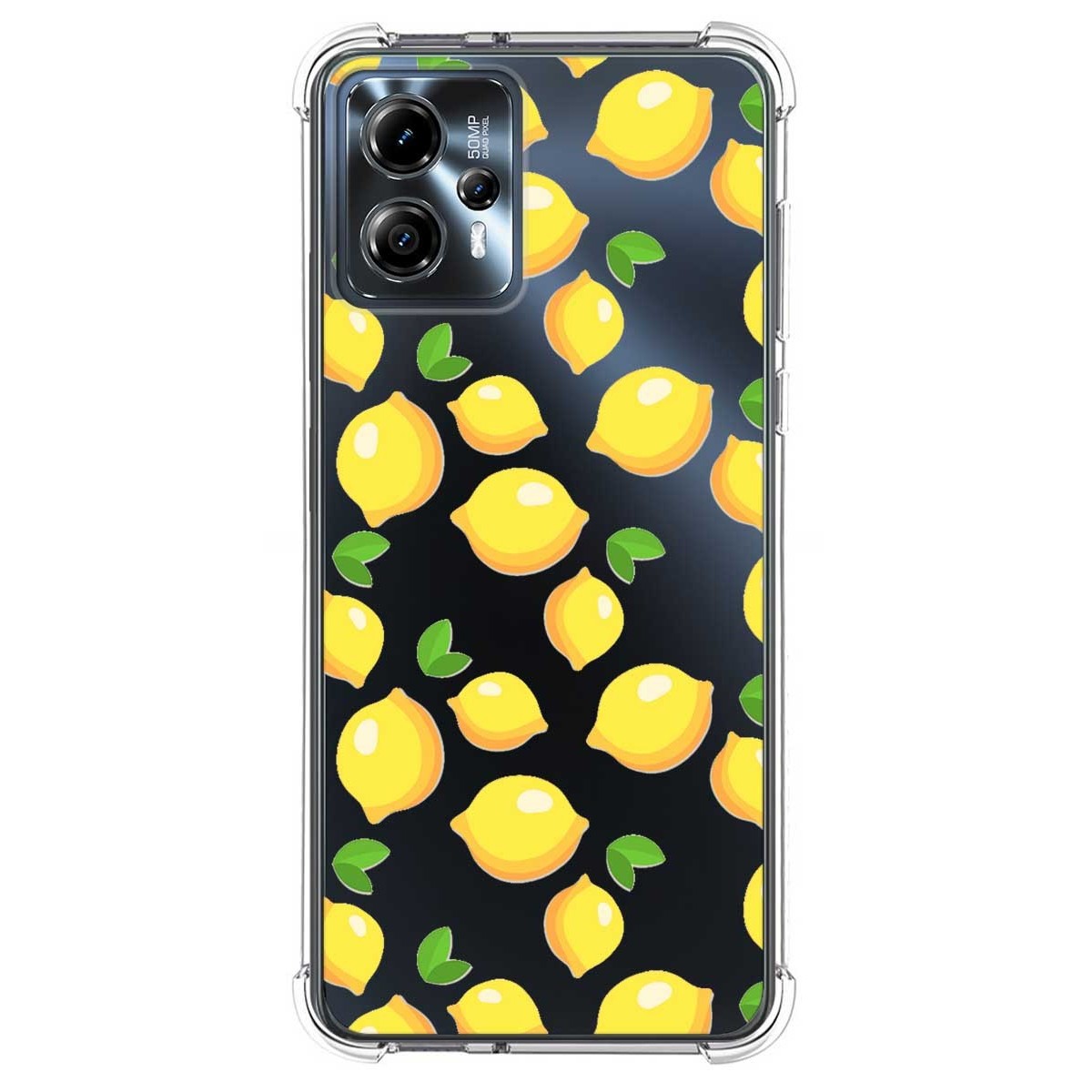 Funda Silicona Antigolpes para Motorola Moto G13 diseño Limones Dibujos