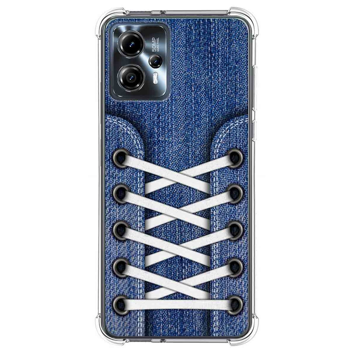 Funda Silicona Antigolpes para Motorola Moto G13 diseño Zapatillas 01 Dibujos