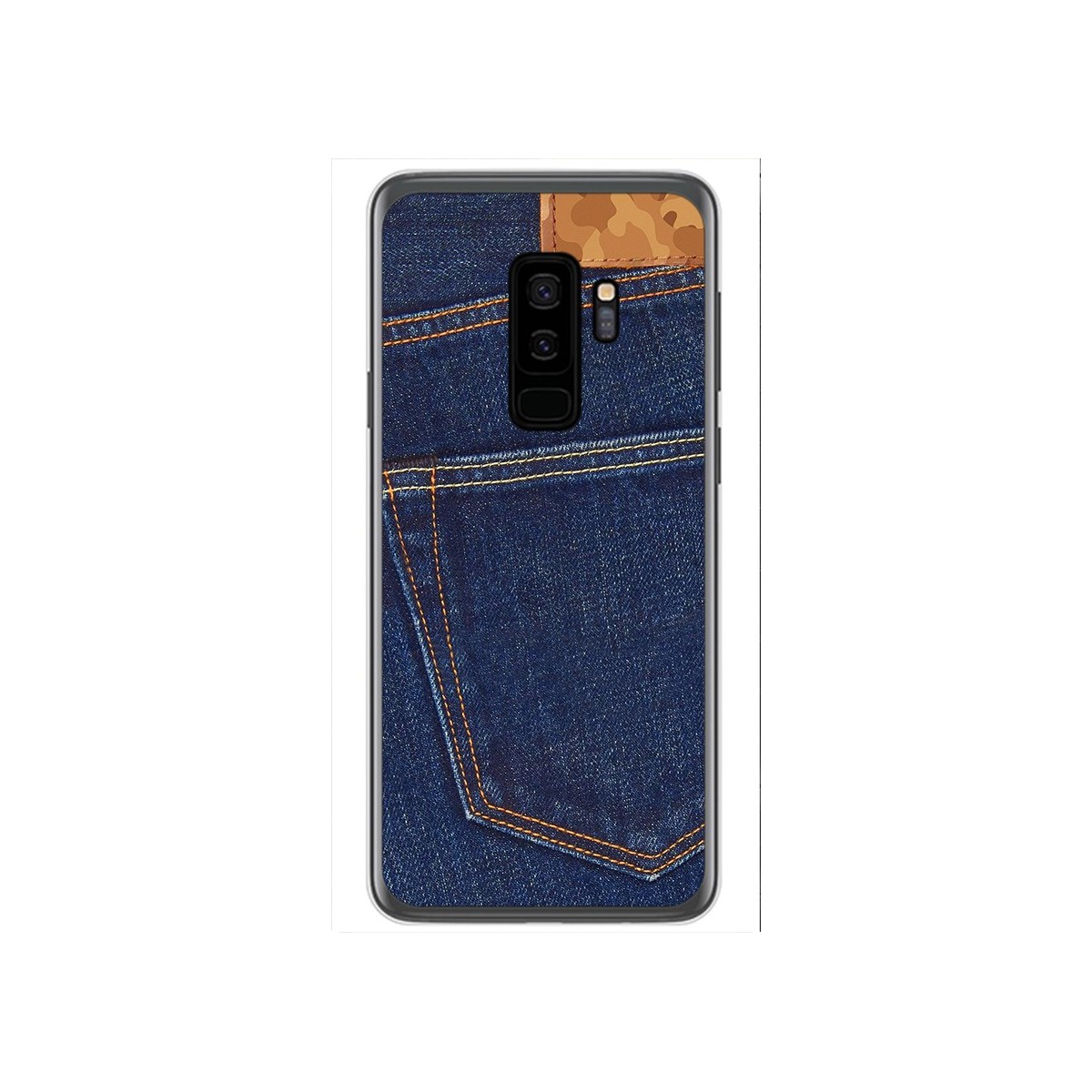 Funda Gel Tpu para Samsung Galaxy S9 Plus Diseño Vaquero Dibujos