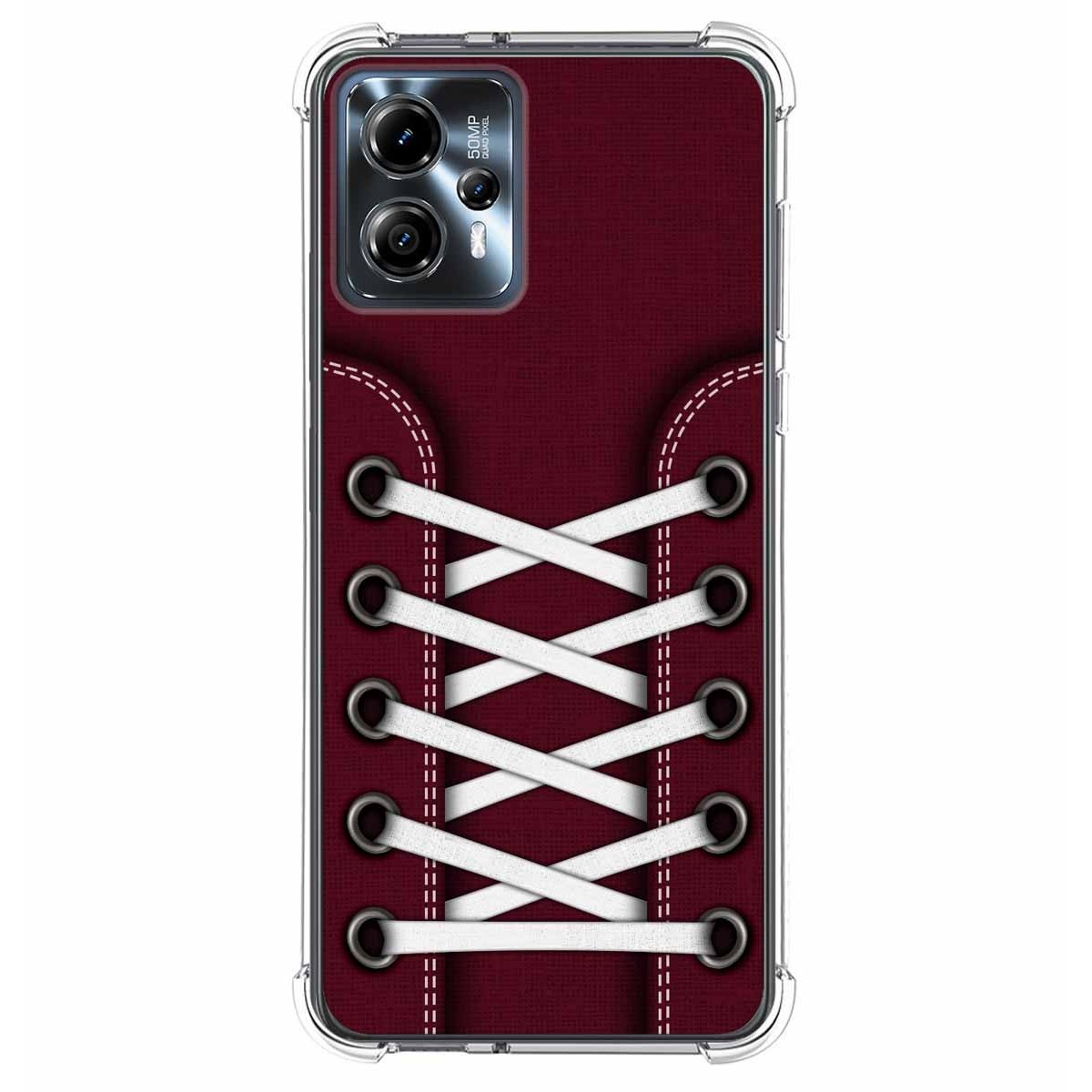 Funda Silicona Antigolpes para Motorola Moto G13 diseño Zapatillas 17 Dibujos