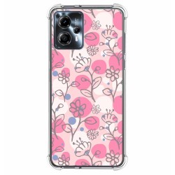 Funda Silicona Antigolpes para Motorola Moto G13 diseño Flores 07 Dibujos