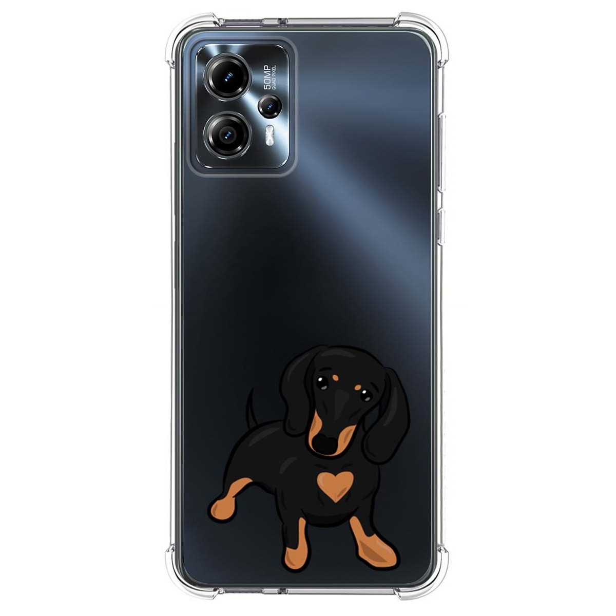 Funda Silicona Antigolpes para Motorola Moto G13 diseño Perros 04 Dibujos