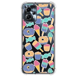 Funda Silicona Antigolpes para Motorola Moto G23 diseño Dulces 02 Dibujos