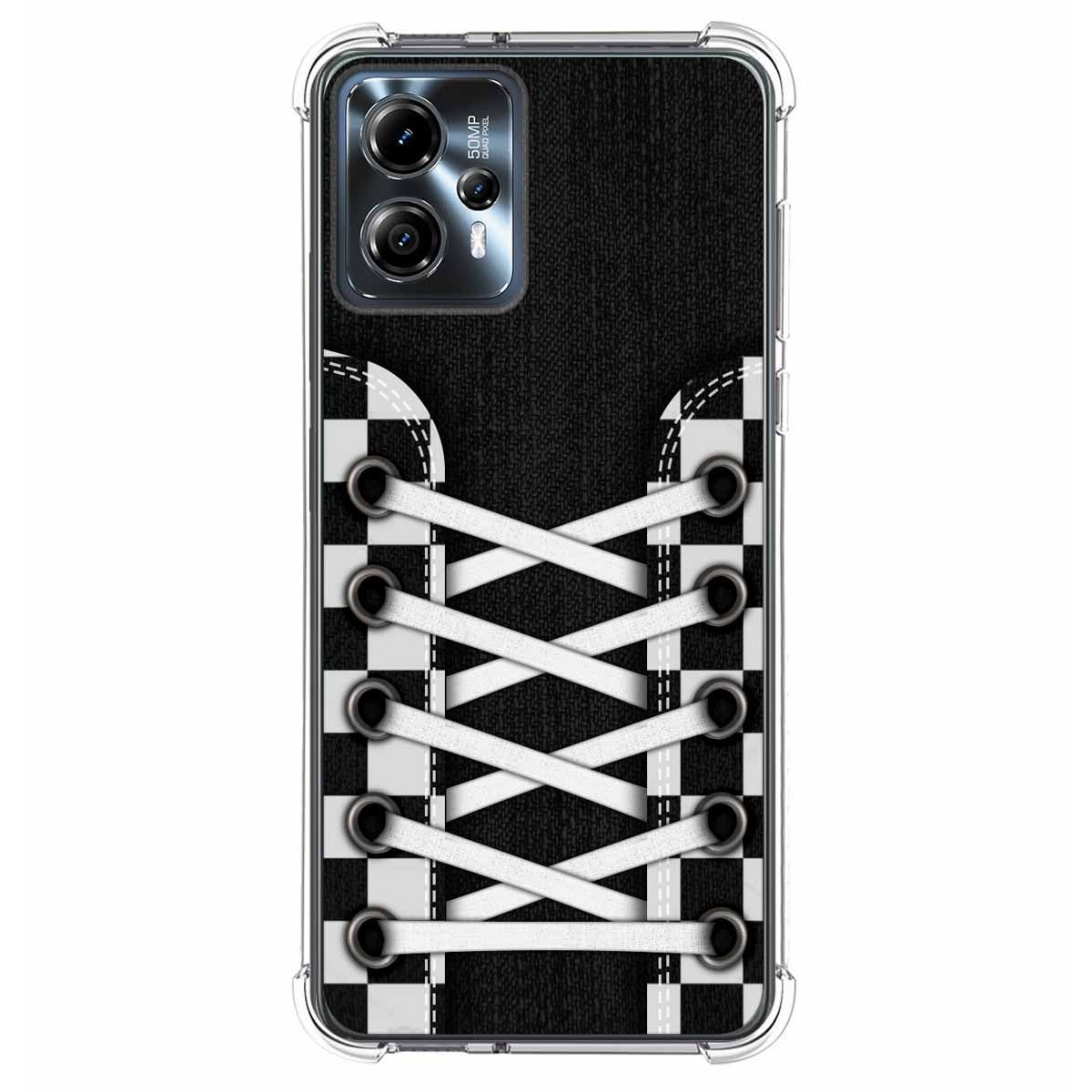 Funda Silicona Antigolpes para Motorola Moto G23 diseño Zapatillas 03 Dibujos