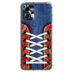 Funda Silicona Antigolpes para Motorola Moto G23 diseño Zapatillas 11 Dibujos