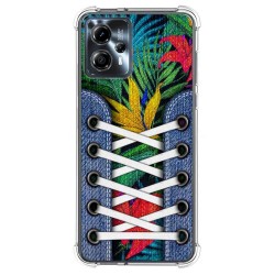 Funda Silicona Antigolpes para Motorola Moto G23 diseño Zapatillas 12 Dibujos