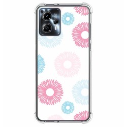 Funda Silicona Antigolpes para Motorola Moto G23 diseño Flores 06 Dibujos