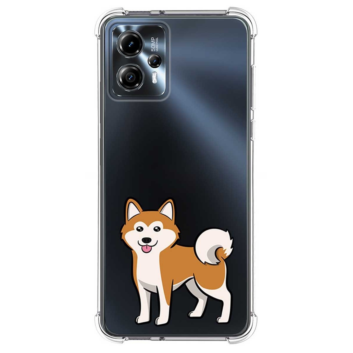 Funda Silicona Antigolpes para Motorola Moto G23 diseño Perros 02 Dibujos