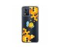 Funda Silicona Antigolpes para Motorola Moto E13 diseño Abeja Dibujos